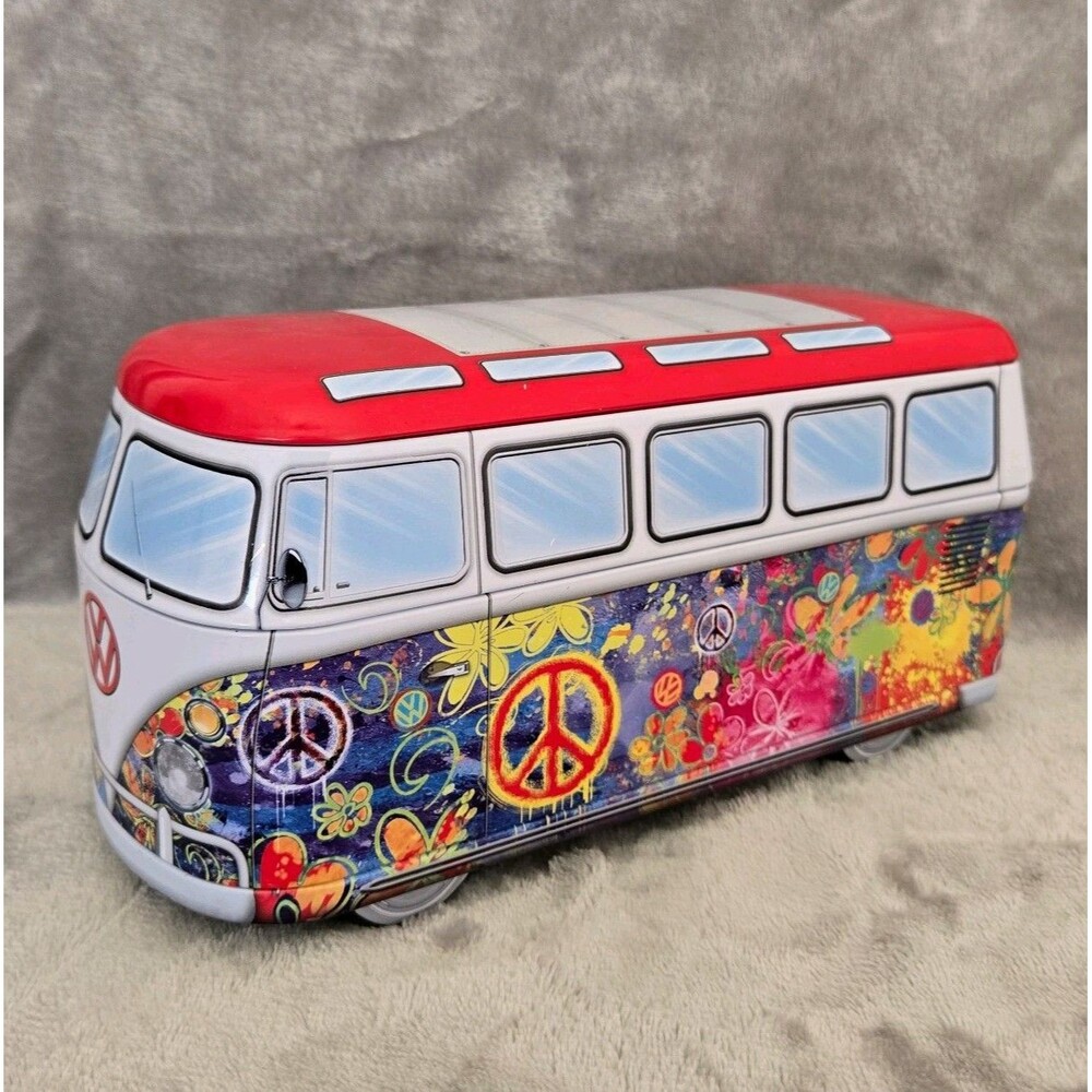 Eurographics VW Bus Wave Hopper Tin w/ Poster 13in x19in 550 Piece Jigsaw Puzzle